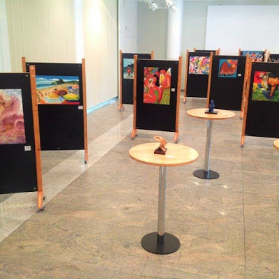 Dina Garcia Foi Premiada Em Terceiro Lugar Na Categoria Figurativa No 1º Salão De Arte Brasileira Em Vaduz – Principado Liechtenstein