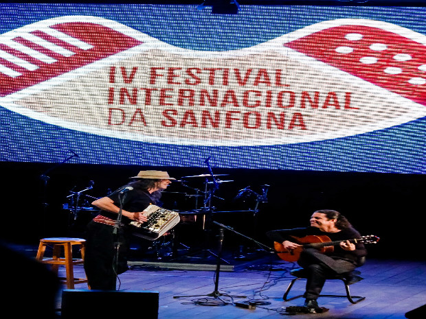 Shows do Quinteto Sanfônico da Bahia, Renato Borghetti e do americano Murl Sanders marcam o segundo dia do IV Festival Internacional da Sanfona