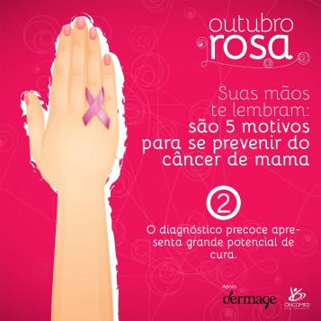 Oncomed-BH promove campanha de prevenção do câncer de mama