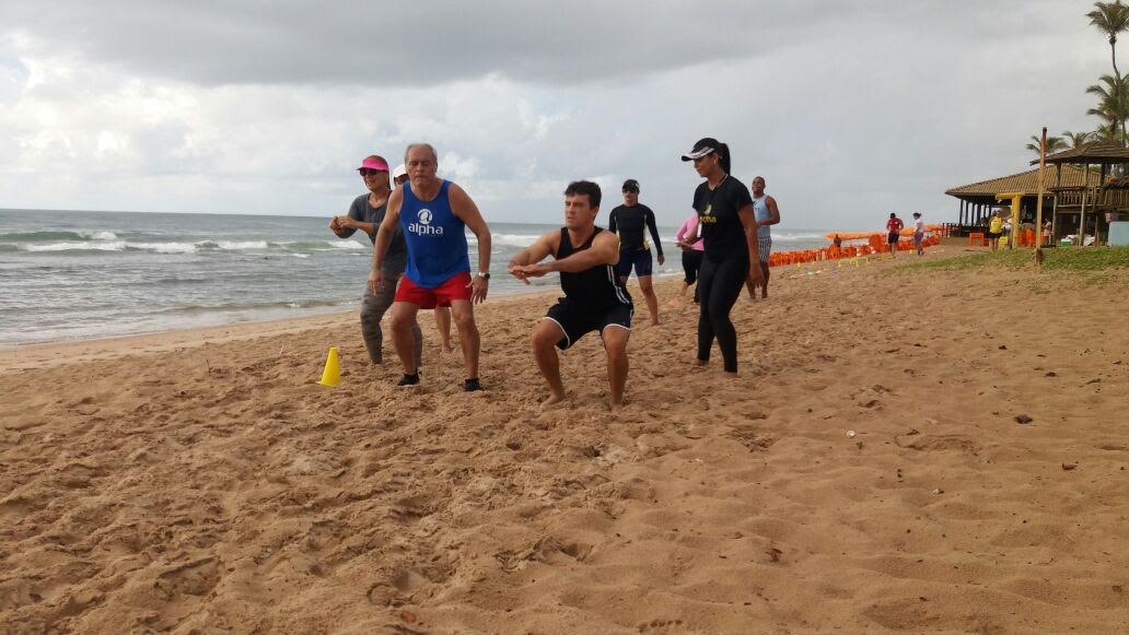 Academia Alpha Fitness realiza projeto de aulões gratuitos na praia