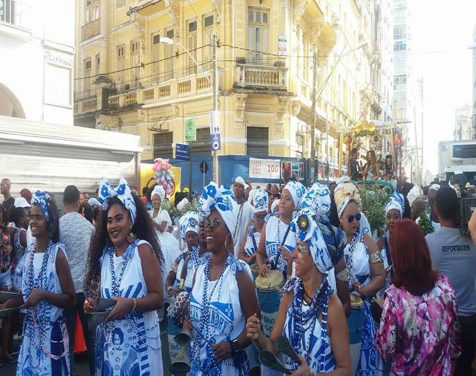 “Lavagem Cultural” abriu o carnaval no Centro Histórico