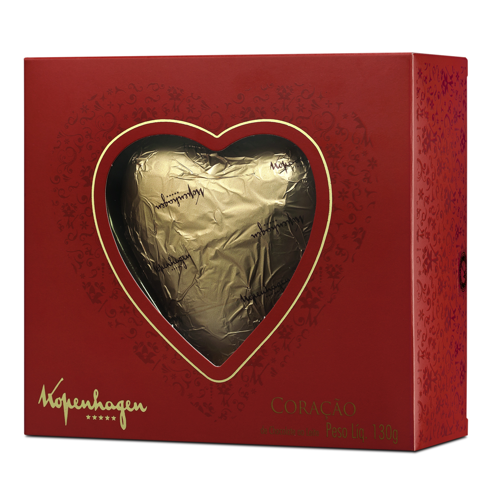 ​​ ​​Kopenhagen traz chocolates em formato de coração e rosa com diferentes sabores para o Dia dos Namorados