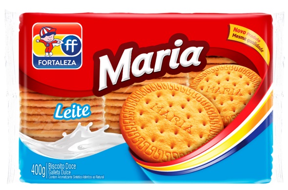 Fortaleza aumenta portfólio com lançamento dos biscoitos Maria Leite, Maizena Chocolate e Maizena Leite