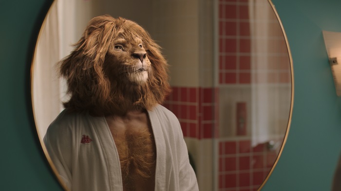 Old Spice Shampoo revela os pensamentos mais íntimos de um homem-leão